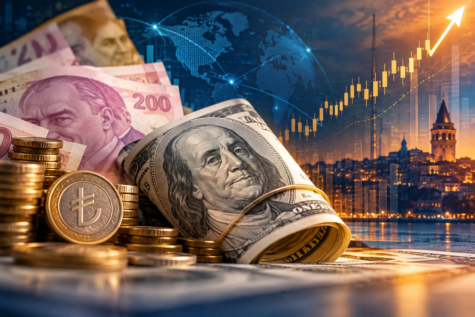 Dolar/TL'de Kademeli Yükseliş Sürerken Yabancı Bankalardan Yeni Projeksiyonlar