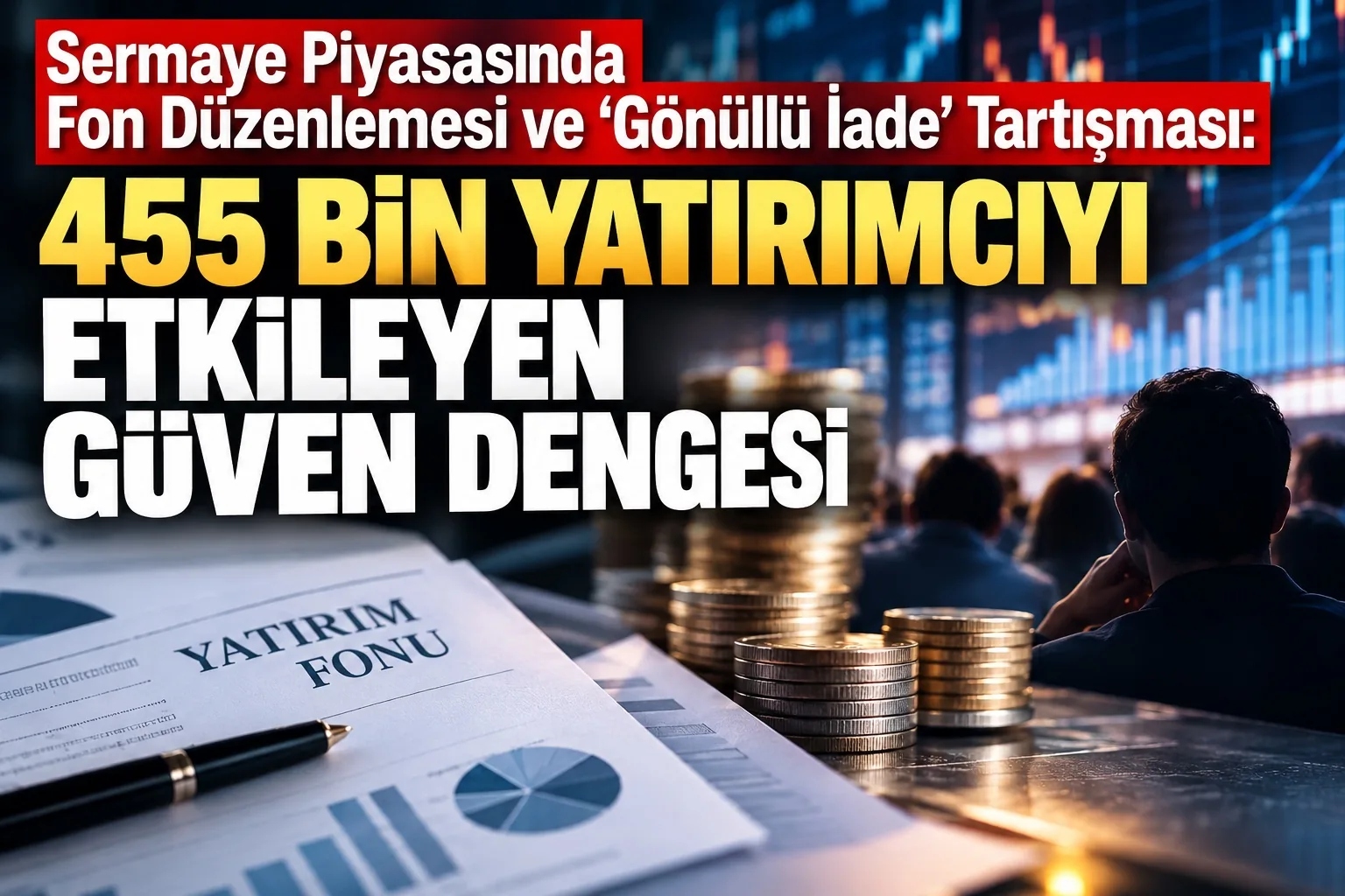 Sermaye Piyasasında Fon Düzenlemesi ve 'Gönüllü İade' Tartışması: 455 Bin Yatırımcıyı Etkileyen Güven Dengesi