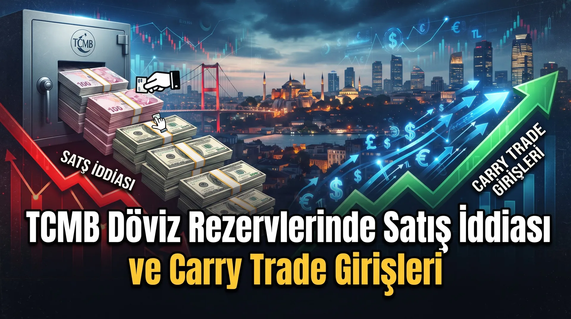 TCMB Döviz Rezervlerinde Satış İddiası ve Carry Trade Girişleri