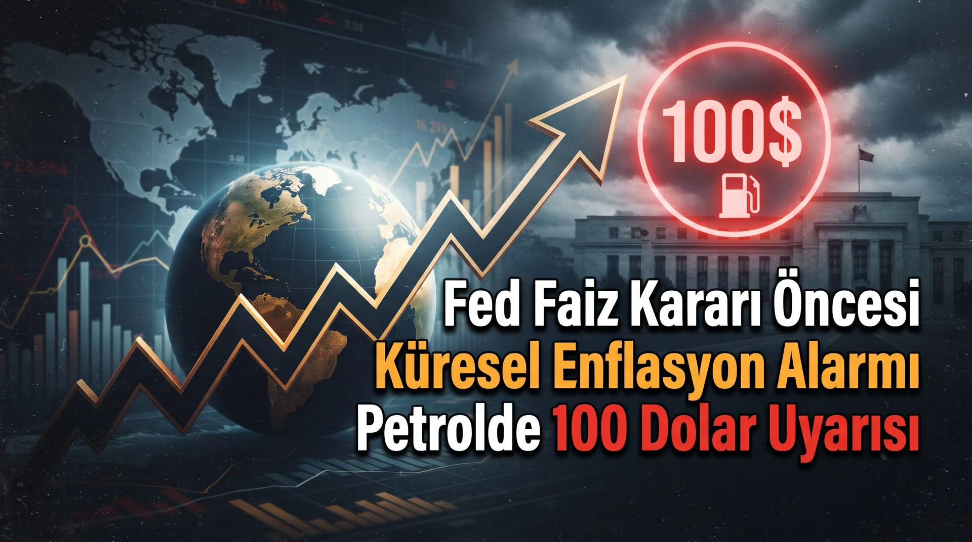 Fed Faiz Kararı Öncesi Küresel Enflasyon Alarmı: Petrolde 100 Dolar Uyarısı