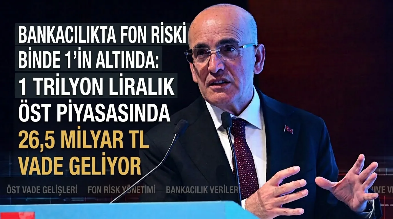 Bakan Mehmet Şimşek Açıkladı: Bankacılıkta Fon Riski Binde 1'in Altında