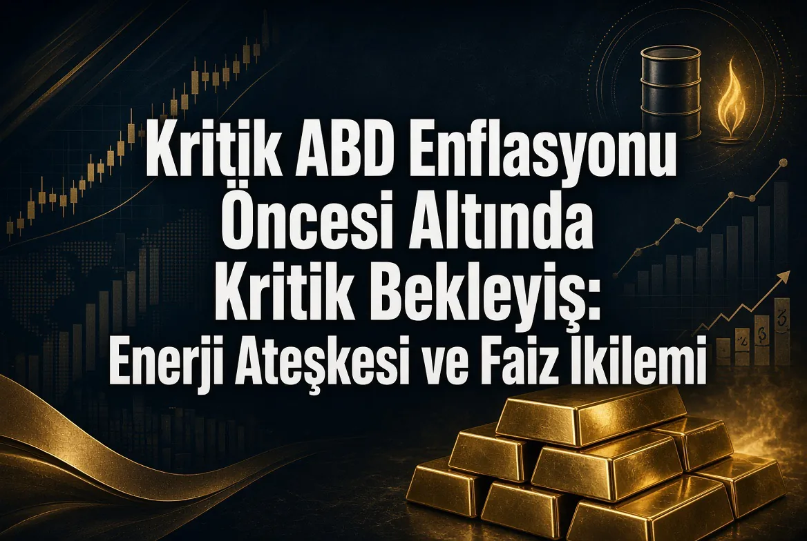 Kritik ABD Enflasyonu Öncesi Altında Kritik Bekleyiş: Enerji Ateşkesi ve Faiz İkilemi