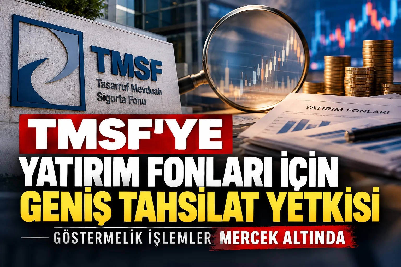 TMSF'ye Yatırım Fonları İçin Geniş Tahsilat Yetkisi: Göstermelik İşlemler Mercek Altında