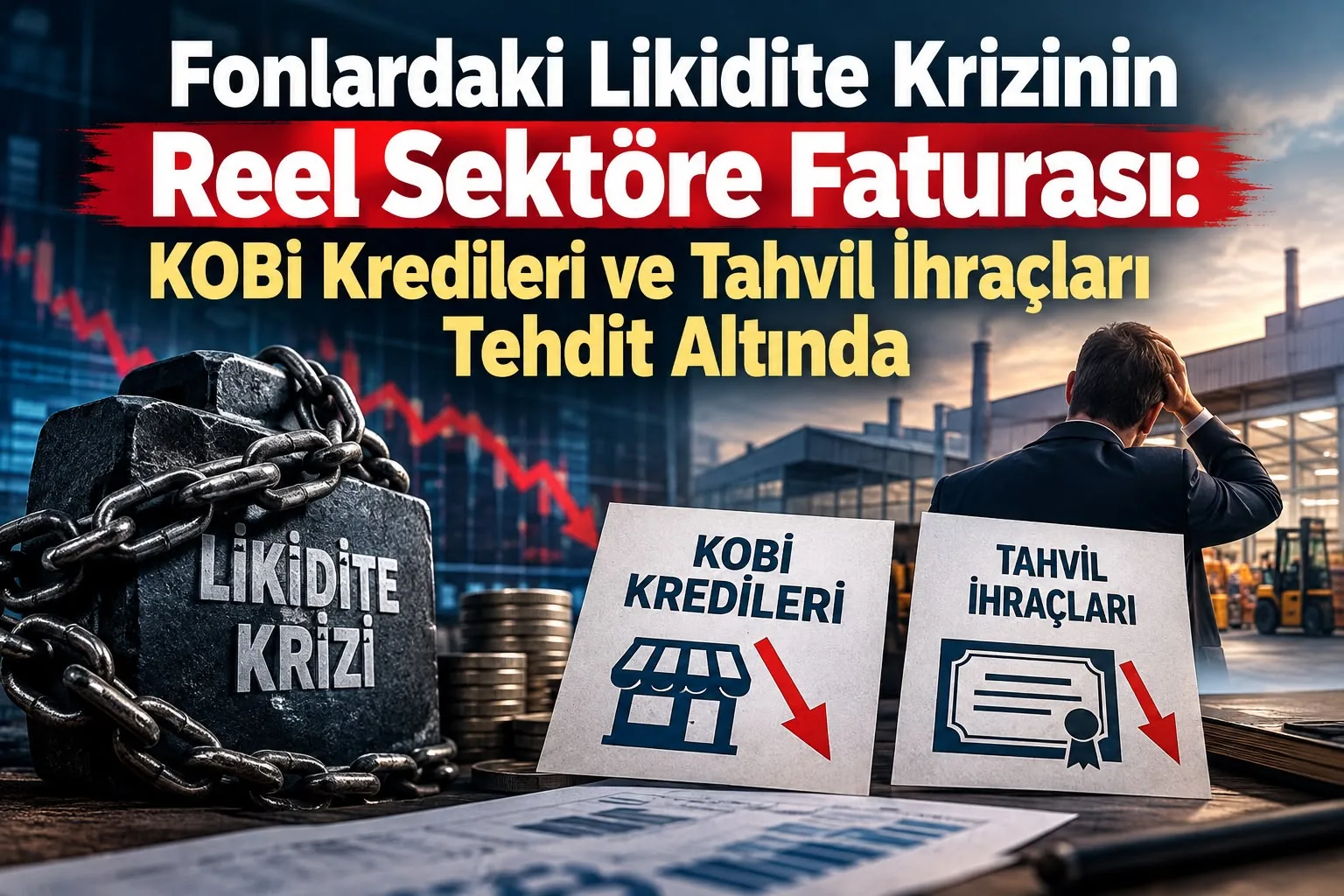 Fonlardaki Likidite Krizinin Reel Sektöre Faturası: KOBİ Kredileri ve Tahvil İhraçları Tehdit Altında