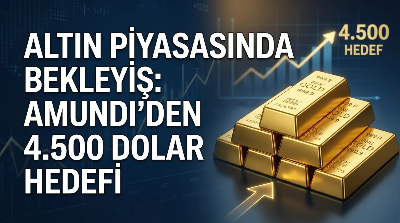 Altın Piyasasında bekleyiş: Amundi'den 4.500 Dolar Hedefi