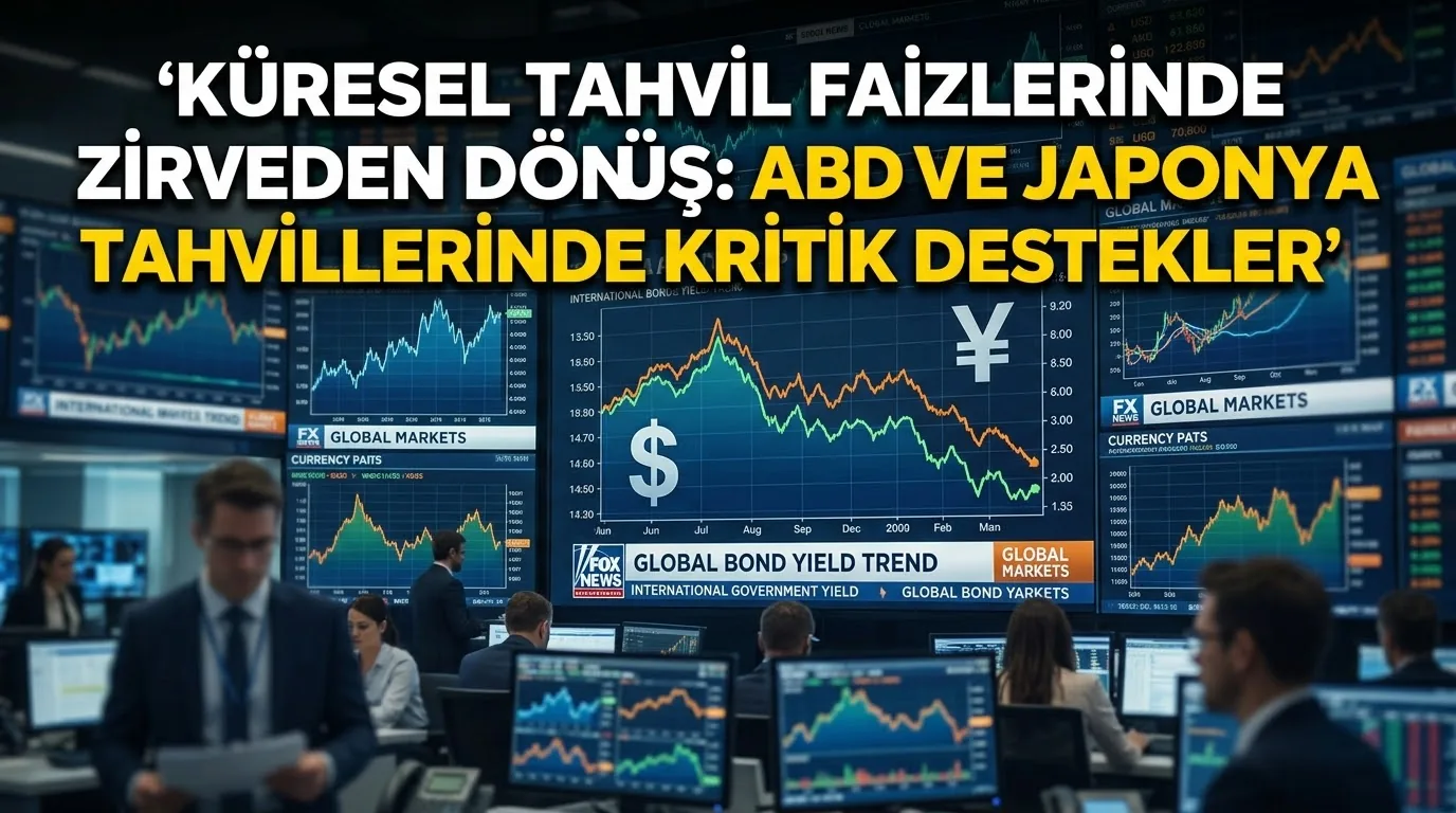 Küresel Tahvil Faizlerinde Zirveden Dönüş: ABD ve Japonya Tahvillerinde Kritik Destekler