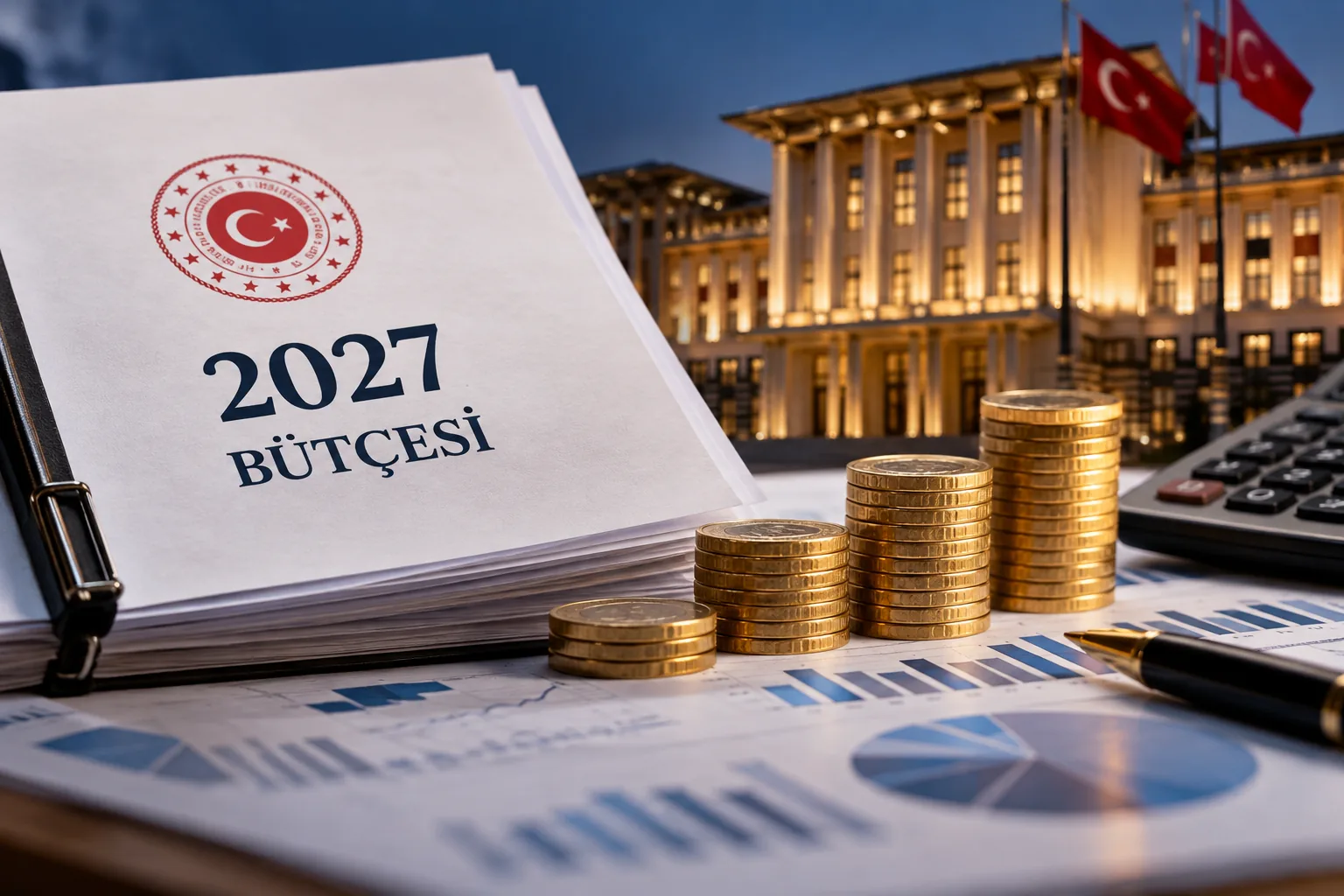 2027 Bütçe Büyüklüğü Belli Oldu: Bütçe Açığı Hedefi %3,5