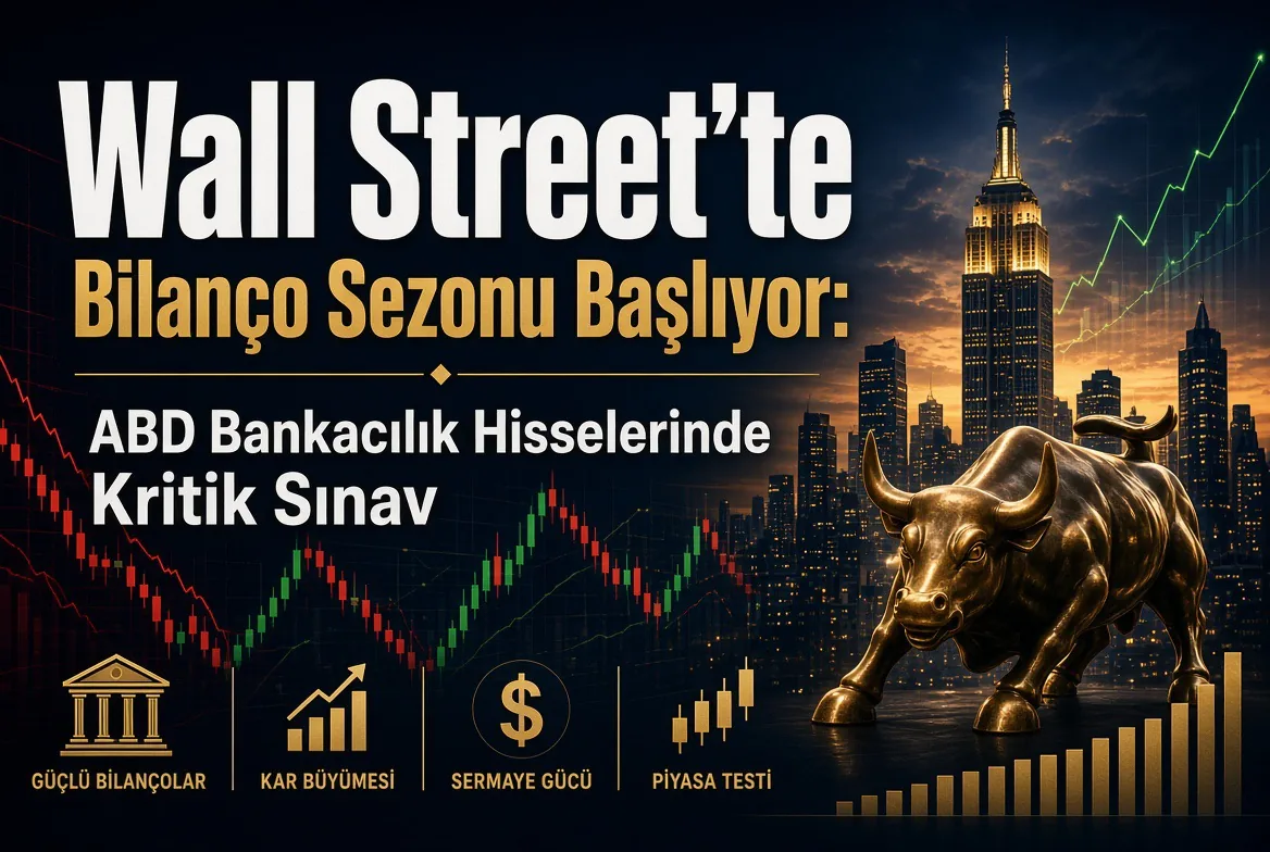 Wall Street'te Bilanço Sezonu Başlıyor: ABD Bankacılık Hisselerinde Kritik Sınav