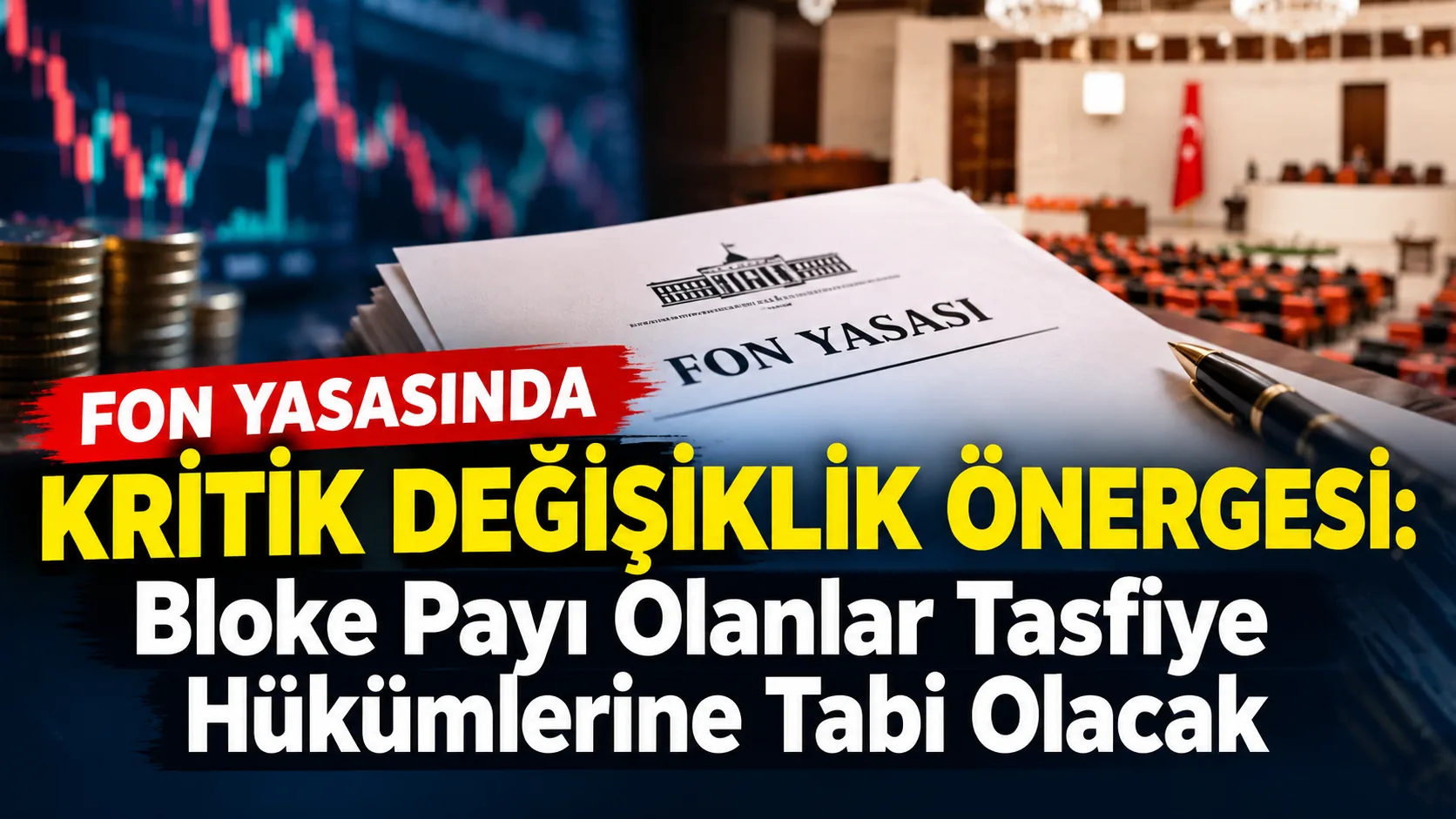 Fon Yasasında Kritik Değişiklik Önergesi: Bloke Payı Olanlar Tasfiye Hükümlerine Tabi Olacak