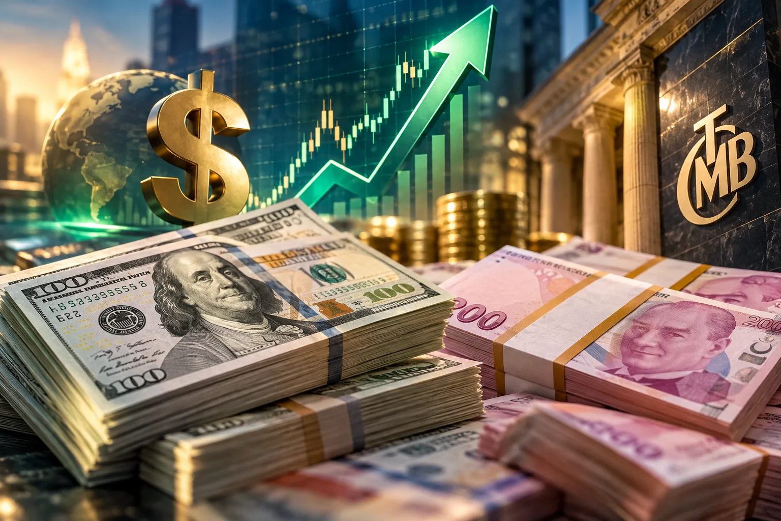 Döviz Mevduatlarında Hızlı Yükseliş: Dolar Getirisi TL Faizine Yaklaşıyor