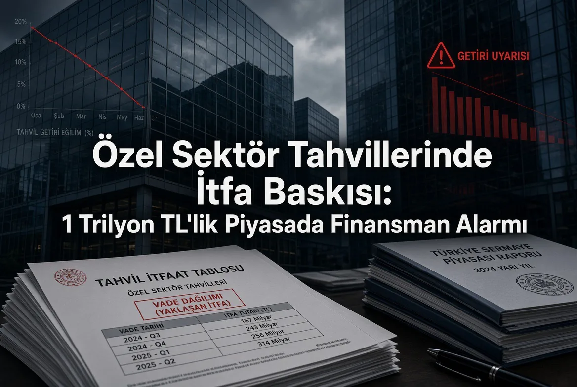 Özel Sektör Tahvillerinde İtfa Baskısı: 1 Trilyon TL'lik Piyasada Finansman Alarmı