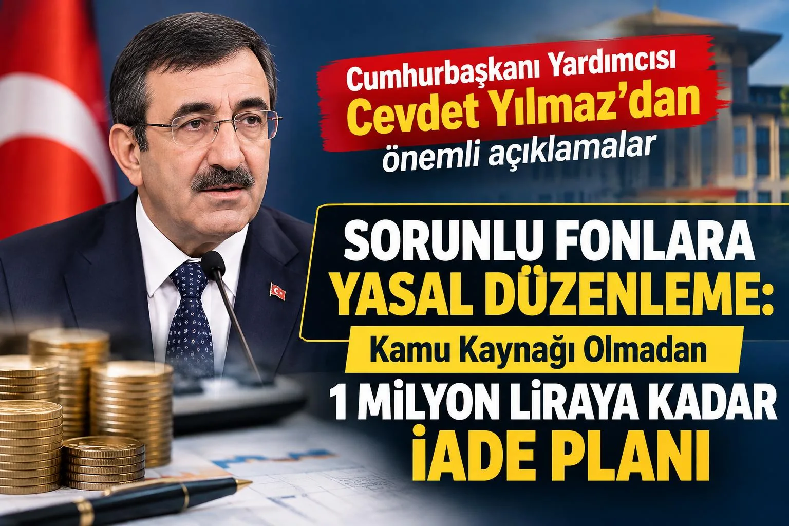 Sorunlu Fonlara Yasal Düzenleme: Kamu Kaynağı Olmadan 1 Milyon Liraya Kadar İade Planı