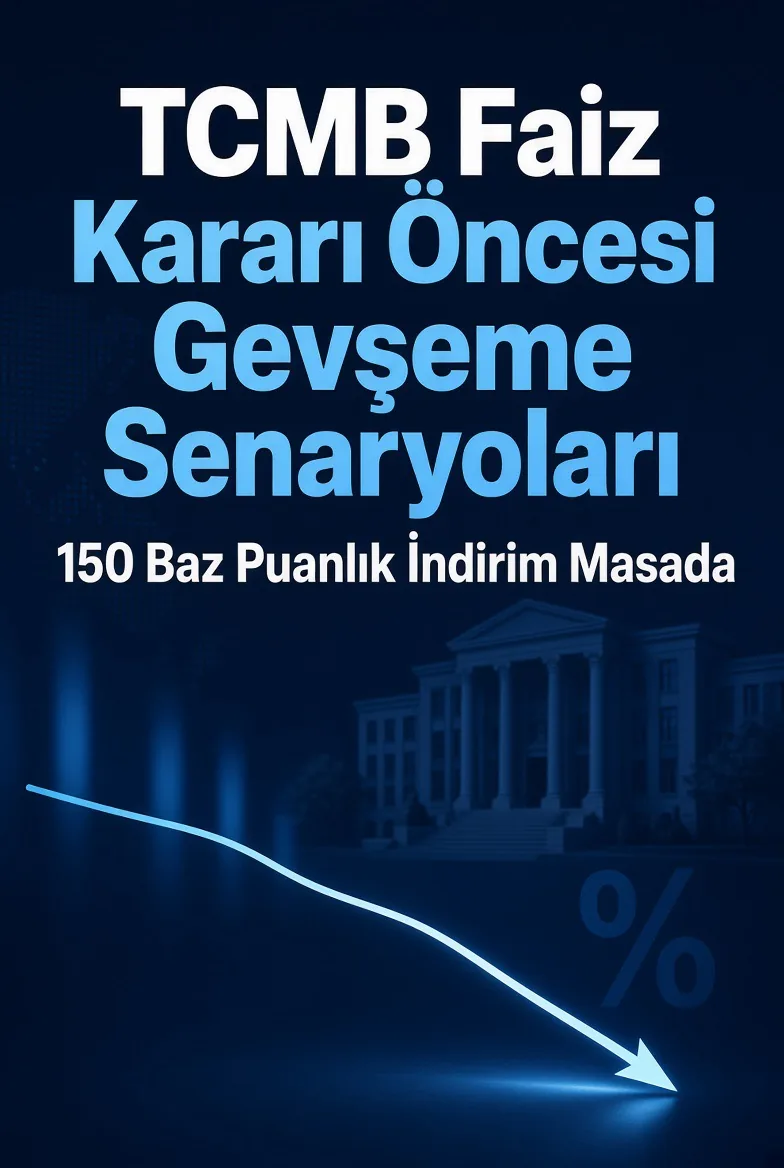 TCMB Faiz Kararı Öncesi Gevşeme Senaryoları: 150 Baz Puanlık İndirim Masada