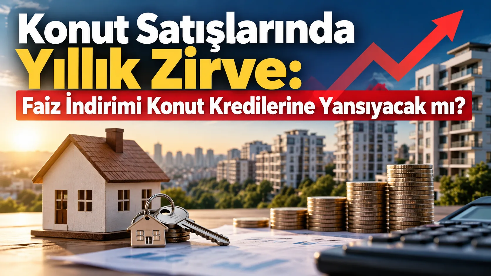 Konut Satışlarında Yıllık Zirve: Faiz İndirimi Konut Kredilerine Yansıyacak mı?