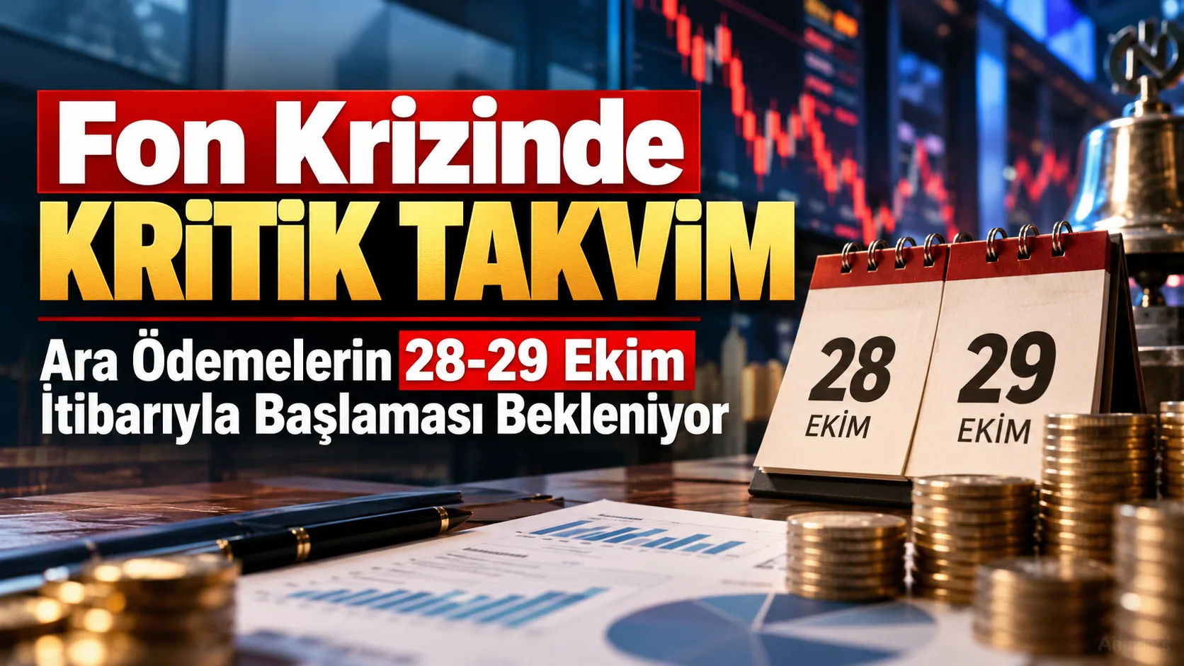Fon Krizinde Kritik Takvim: Ara Ödemelerin 28-29 Ekim İtibarıyla Başlaması Bekleniyor