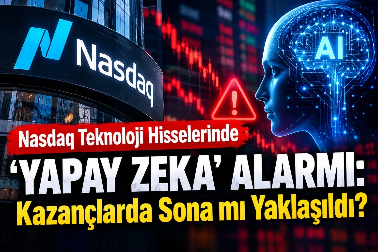 Nasdaq Teknoloji Hisselerinde 'Yapay Zeka' Alarmı: Kazançlarda Sona mı Yaklaşıldı?