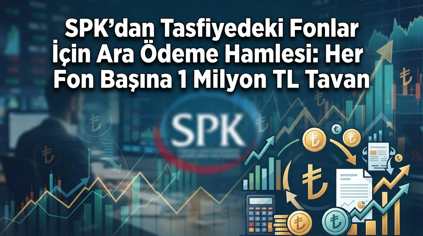 SPK'dan Tasfiyedeki Fonlar İçin Ara Ödeme Hamlesi: Her Fon Başına 1 Milyon TL Tavan