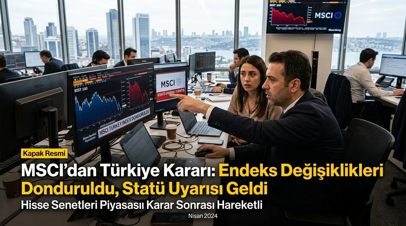 MSCI'dan Türkiye Kararı: Endeks Değişiklikleri Donduruldu, Statü Uyarısı Geldi