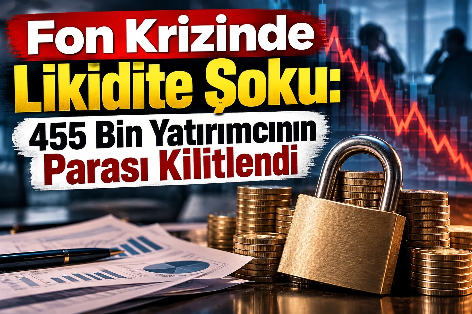 Fon Krizinde Likidite Şoku: 455 Bin Yatırımcının Parası Kilitlendi