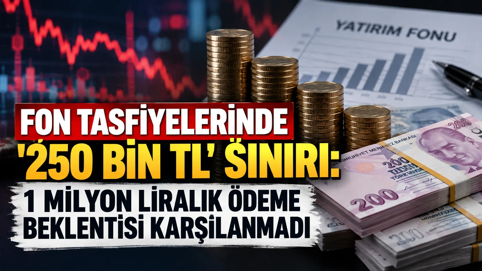 Fon Tasfiyelerinde '250 Bin TL' Sınırı: 1 Milyon Liralık Ödeme Beklentisi Karşılanmadı