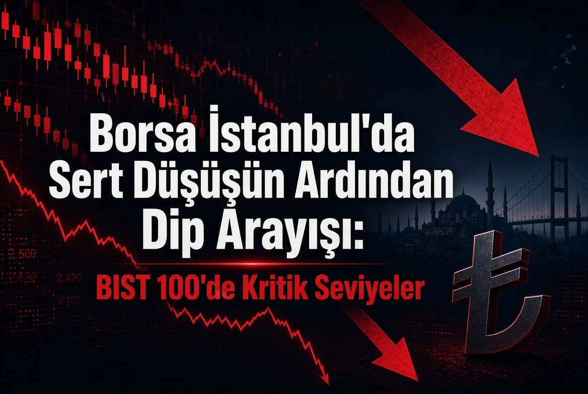 Borsa İstanbul'da Sert Düşüşün Ardından Dip Arayışı: BIST 100'de Kritik Seviyeler