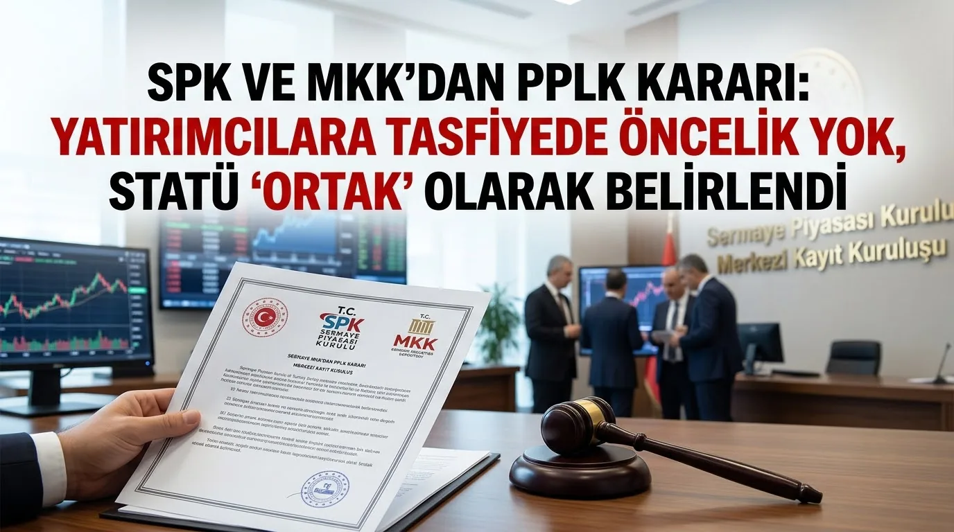 SPK ve MKK'dan PPLK Kararı: Yatırımcılara Tasfiyede Öncelik Yok, Statü 'Ortak' Olarak Belirlendi