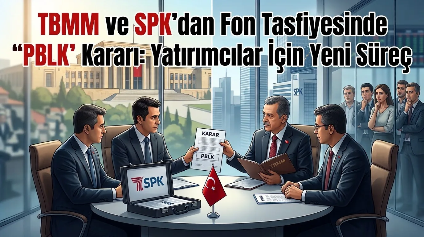 TBMM ve SPK'dan Fon Tasfiyesinde 'PBLK' Kararı: Yatırımcılar İçin Yeni Süreç