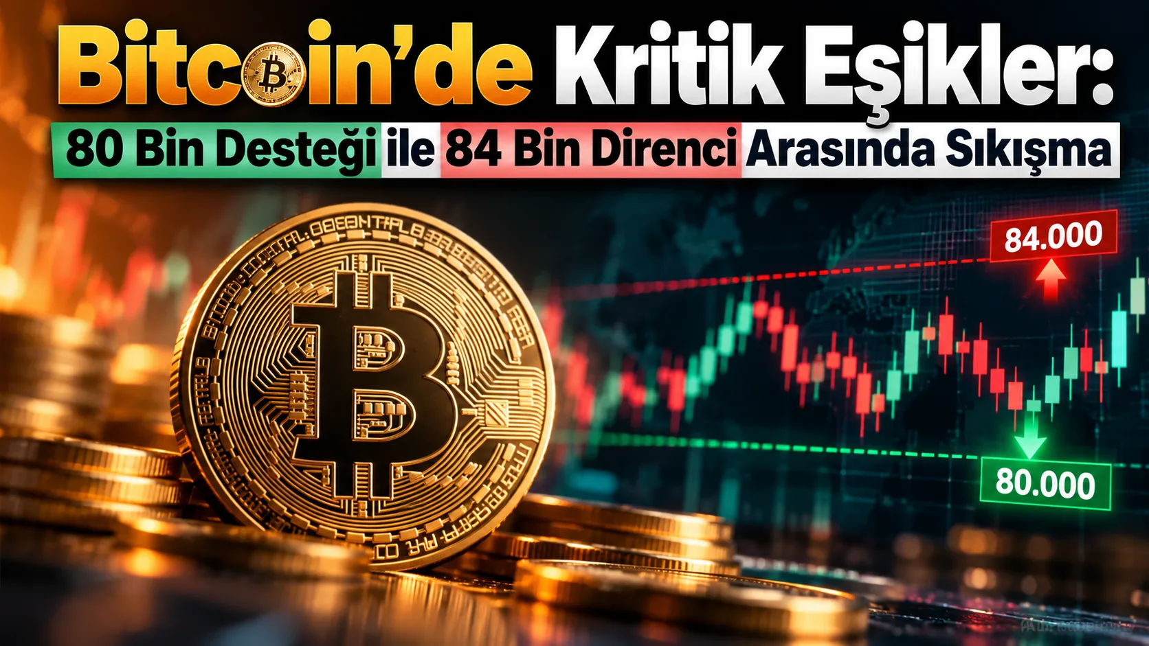 Bitcoin'de Kritik Eşikler: 80 Bin Desteği ile 84 Bin Direnci Arasında Sıkışma